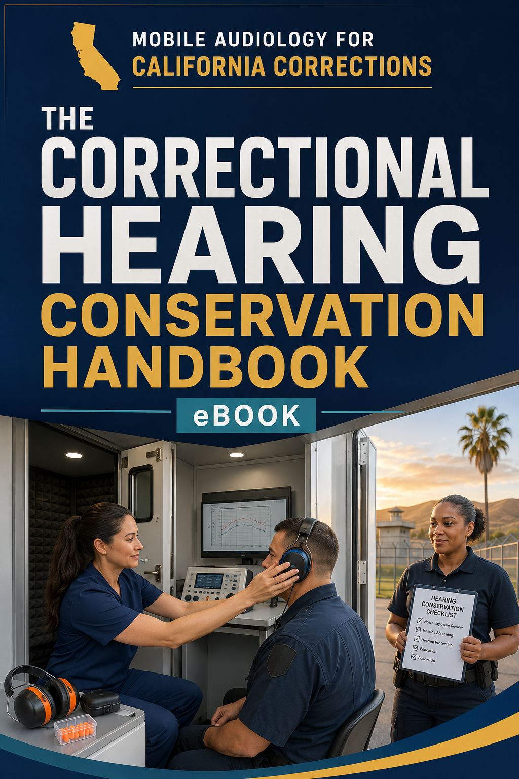 The Correctional Hearing Conservation Handbook — eBook cover